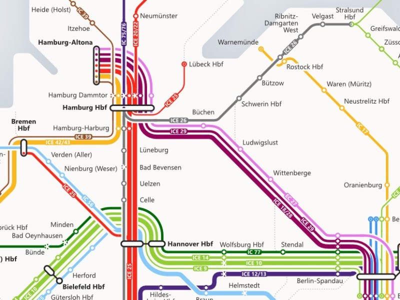 Long-distance Trains in Germany 2023