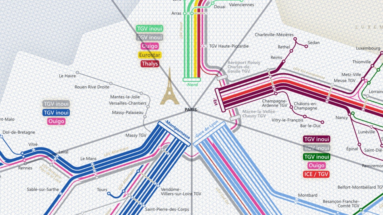 High-Speed Rail in France 2023 – lars' transport maps