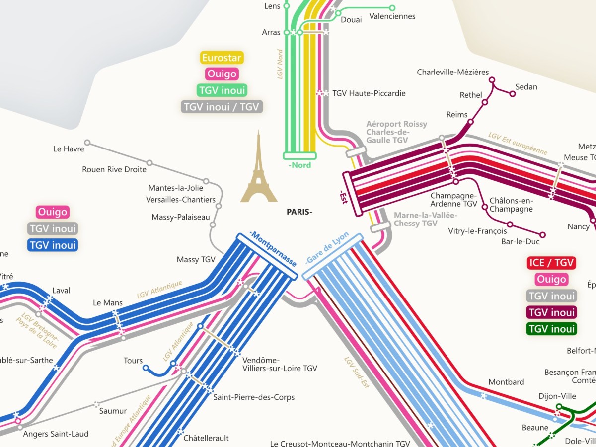 High-Speed Rail in France 2024