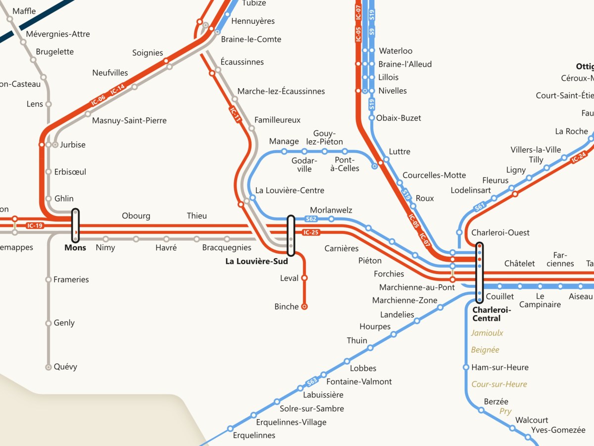 Rail Services in Belgium 2024