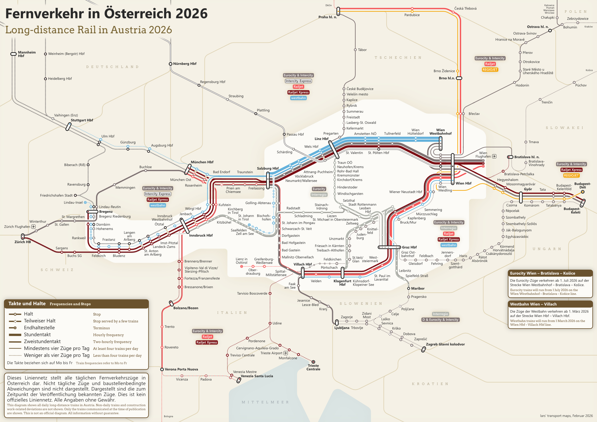 Long Distance Rail In Austria 2026 Lars Transport Maps Austria 2026 Low 2 