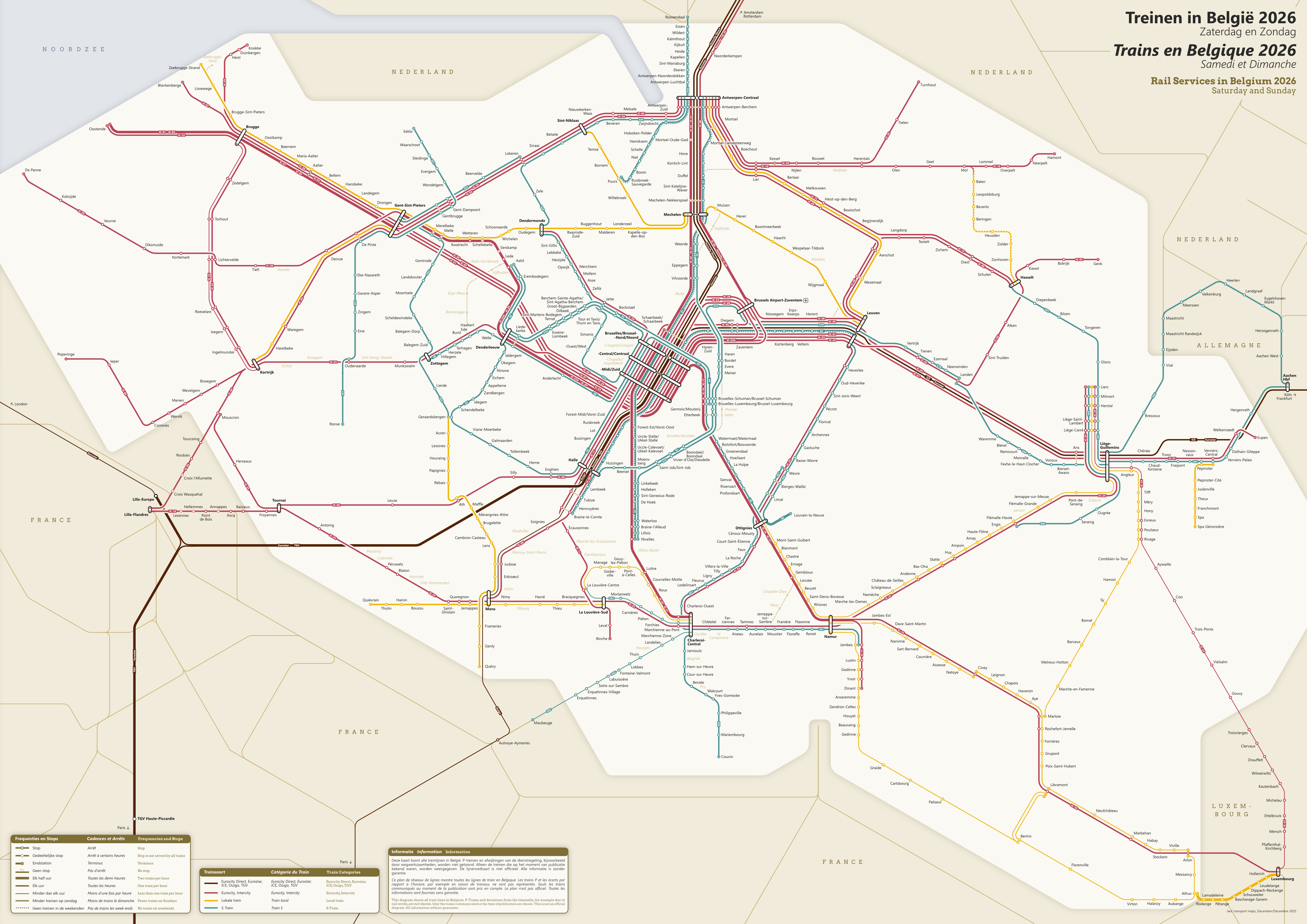 Rail Services In Belgium 2026 Lars Transport Maps Belgium 2026 We 