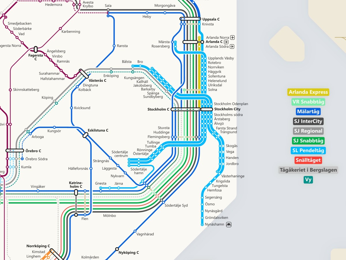Rail Services in Sweden 2026