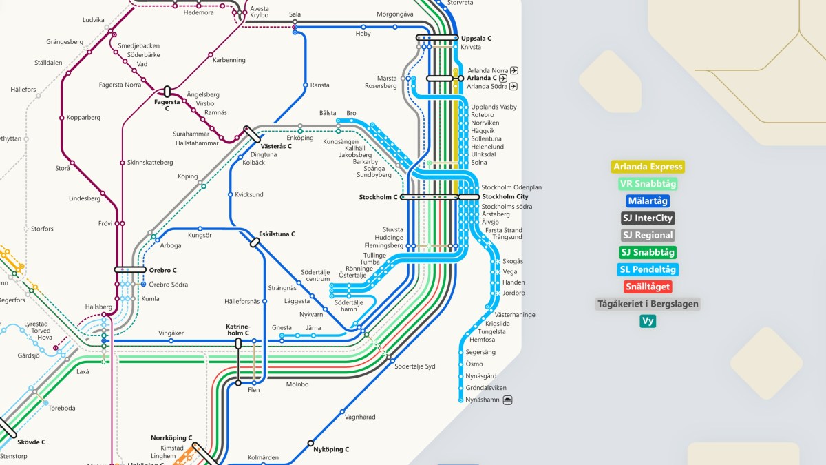 Rail Services in Sweden 2026